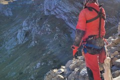 Przemek - pod otworem Wielkiej Śnieżnej